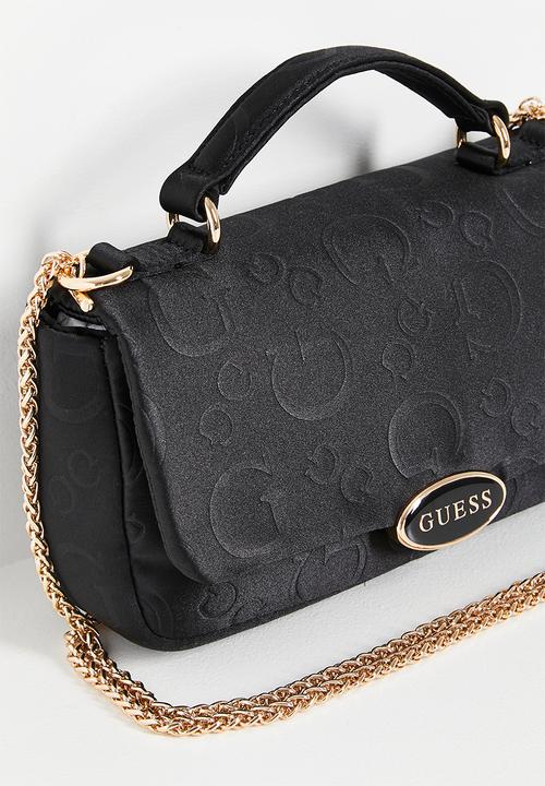 GUESS - Sunset top handle crossbody bag- black