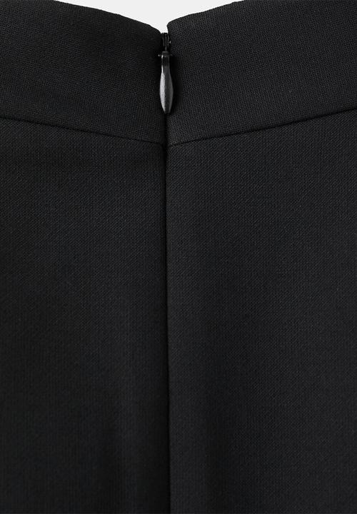 MANGO - Jumpsuit barrel - black