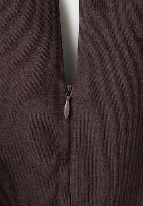 MANGO - Jumpsuit pleated - brown