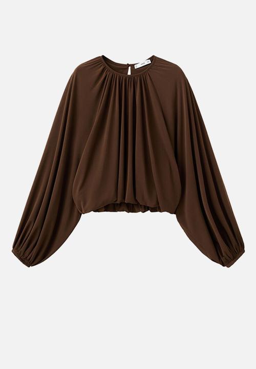 MANGO - Blouse gadea - brown