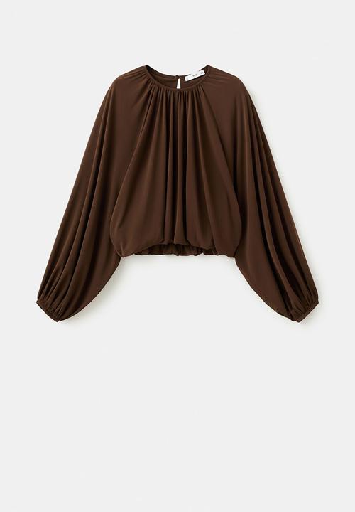 MANGO - Blouse gadea - brown