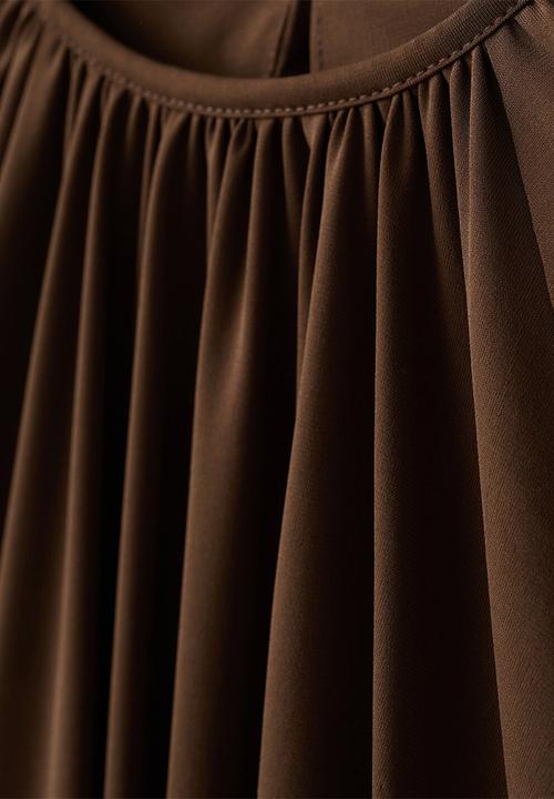 MANGO - Blouse gadea - brown