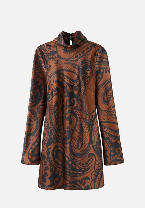 MANGO - Dress matilda - medium orange