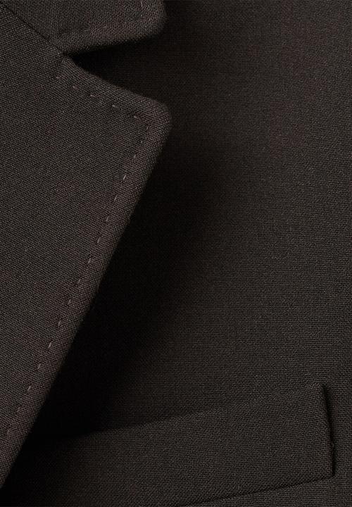 MANGO - Blazer bergen - dark brown