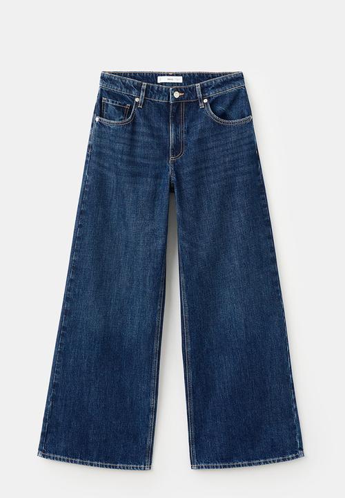 MANGO - Jeans annie - open blue