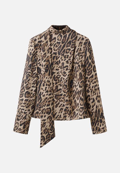 MANGO - Blouse mila - black