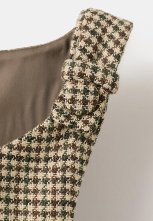 MANGO - Dress gina - medium brown