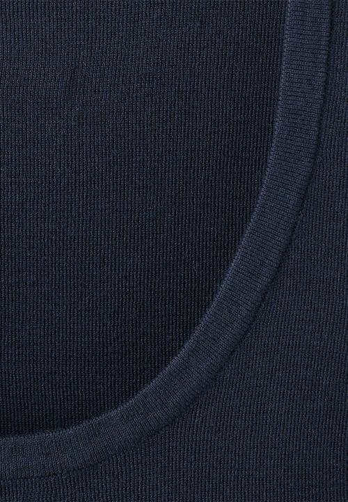 MANGO - Top olsen - navy