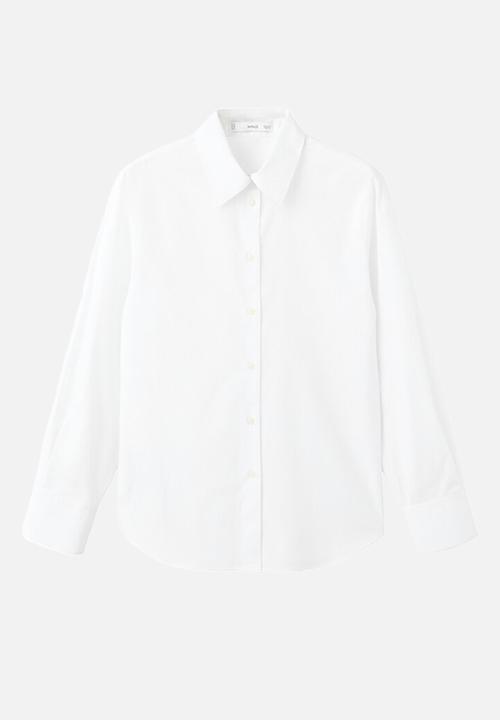 MANGO - Shirt regu - natural