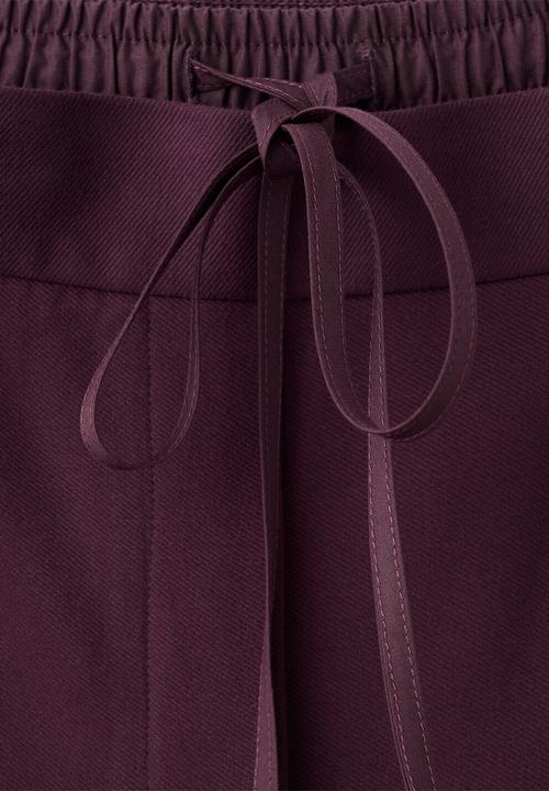 MANGO - Trousers salitre - dark red