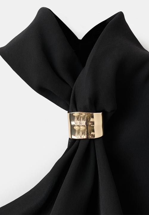 MANGO - Blouse petra - black