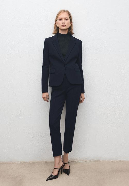 MANGO - Blazer paloma - navy