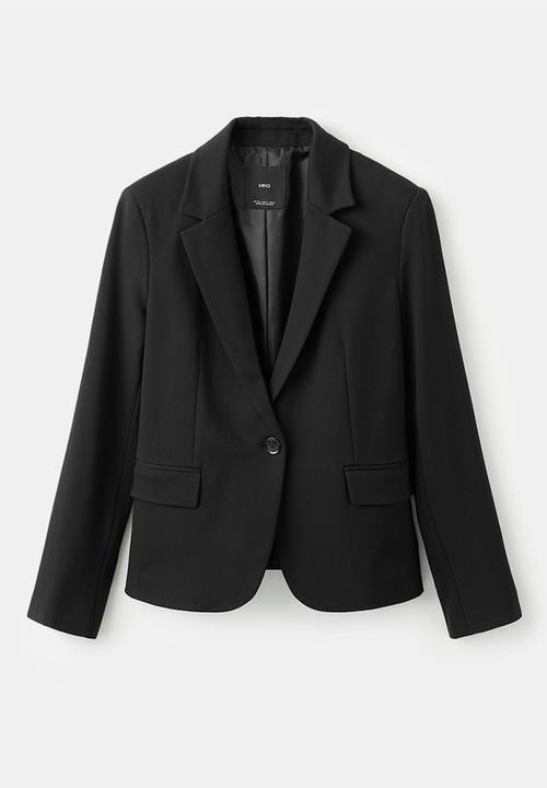 MANGO - Blazer paloma - black
