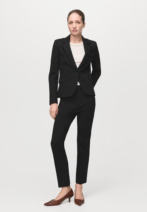 MANGO - Blazer paloma - black