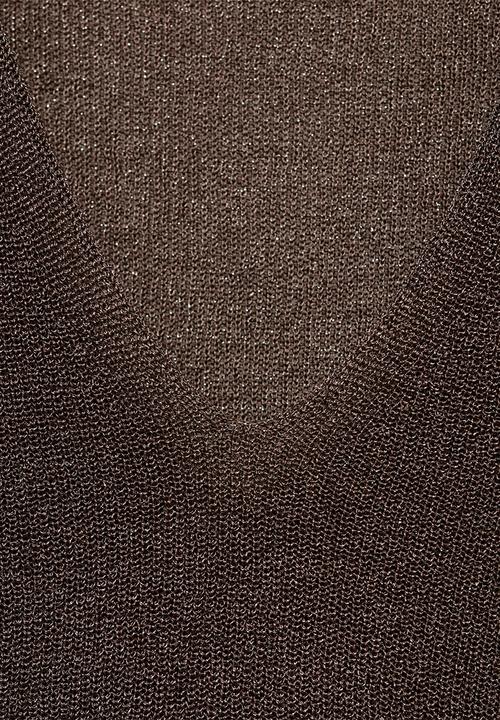 MANGO - Sweater kling - dark brown