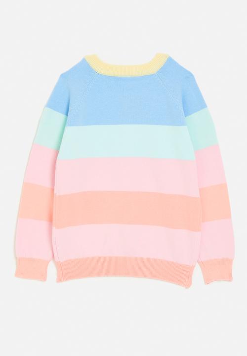 Pop Candy - Button down cardigan - multicolor stripes