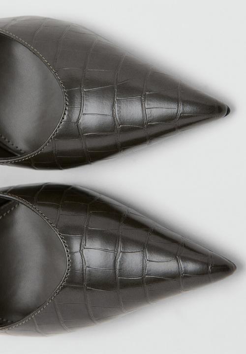 MANGO - Closed heel -  light/pastel gray