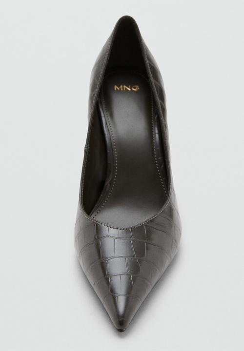 MANGO - Closed heel -  light/pastel gray