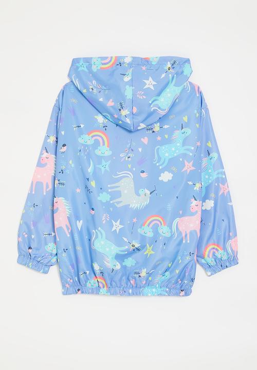 Pop Candy - Rain jacket - cornflower blue/multi