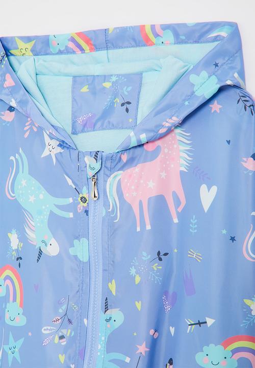 Pop Candy - Rain jacket - cornflower blue/multi