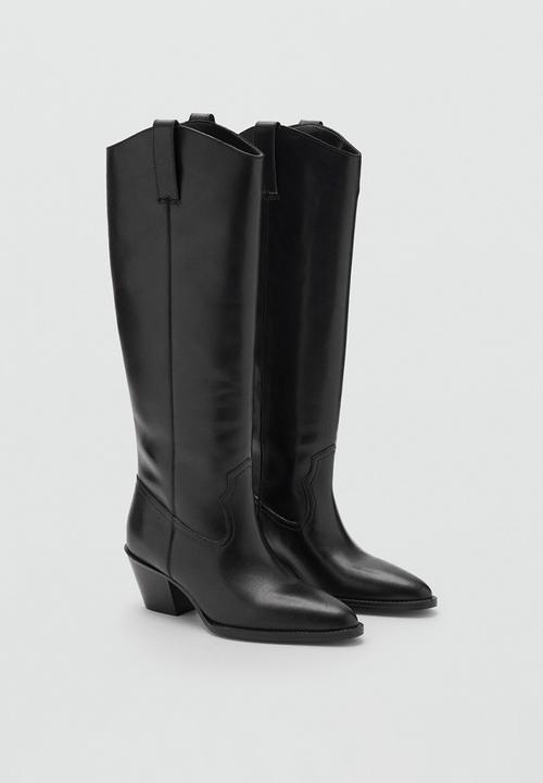 MANGO - Lorrain boot - black