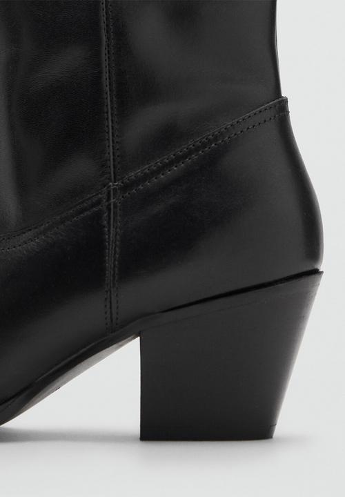 MANGO - Lorrain boot - black