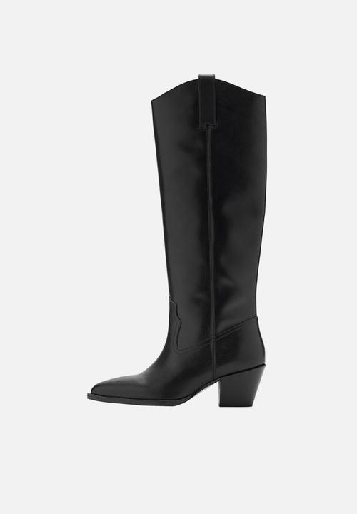MANGO - Lorrain boot - black