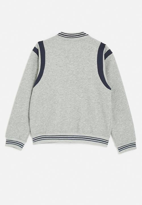 Pop Candy - Baseball jacket - grey/black