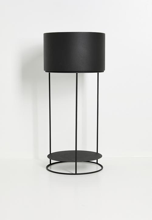 H&S - Rio planter set of 2 - Black