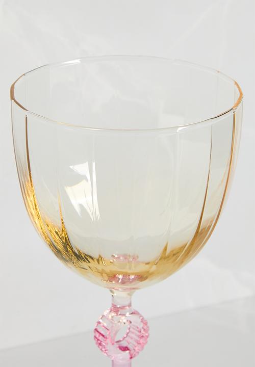 Excellent Houseware - Leah champagne glass set of 3 - multi