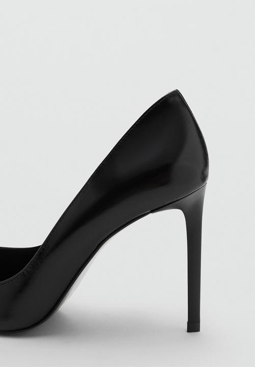 MANGO - Tom court - black leather