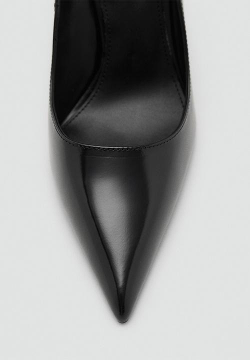 MANGO - Tom court - black leather