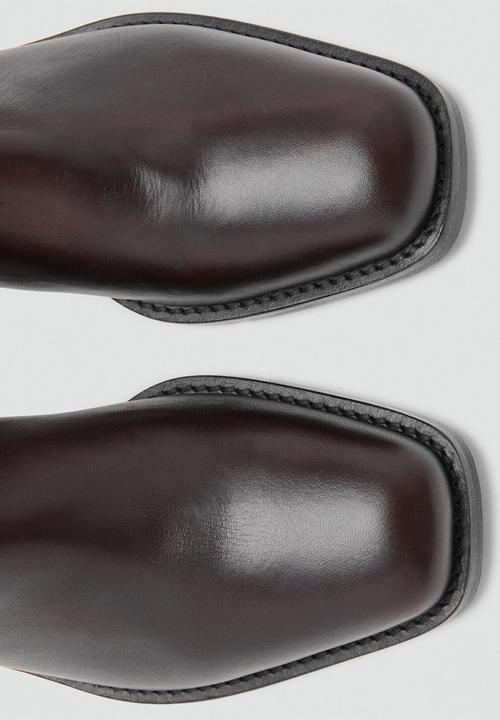 MANGO - Marty ankle boot - dark brown