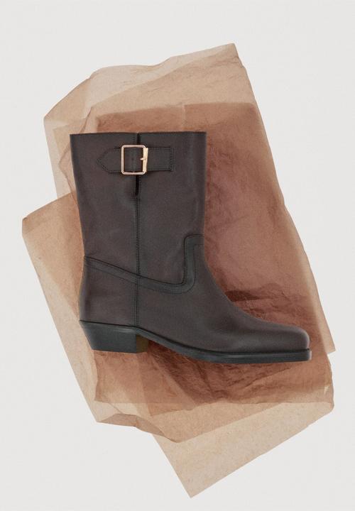MANGO - Marty ankle boot - dark brown