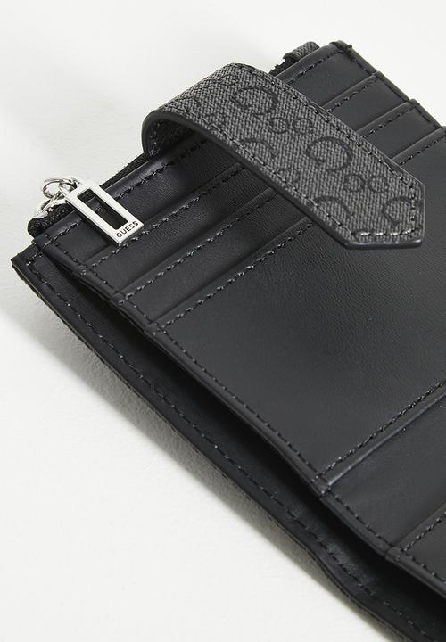 GUESS - Abbas credit card case - coal