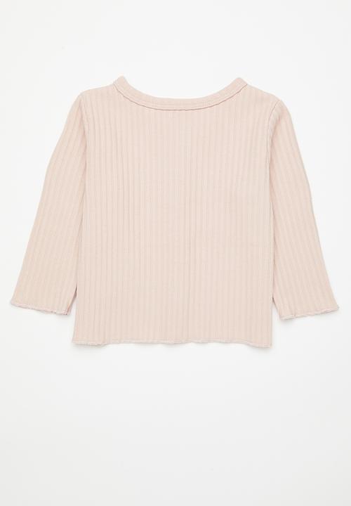 Pop Candy - Cardigan-style top - pastel pink