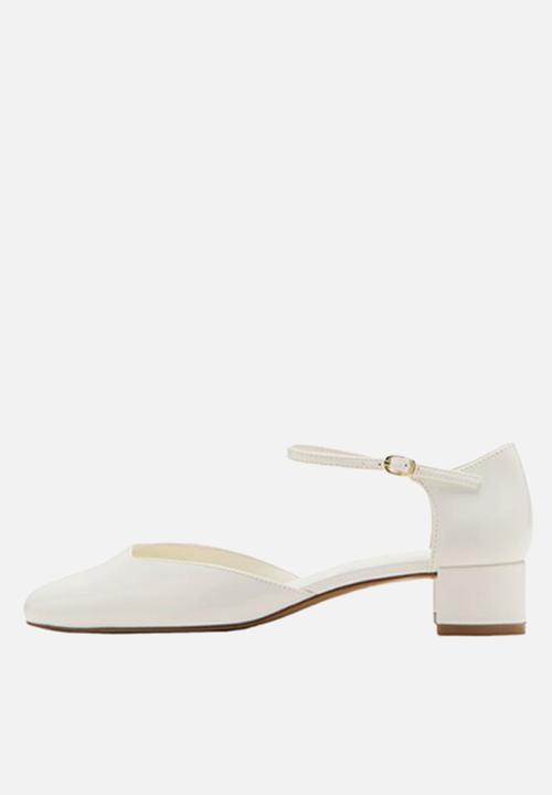 MANGO - Celi heel - light beige
