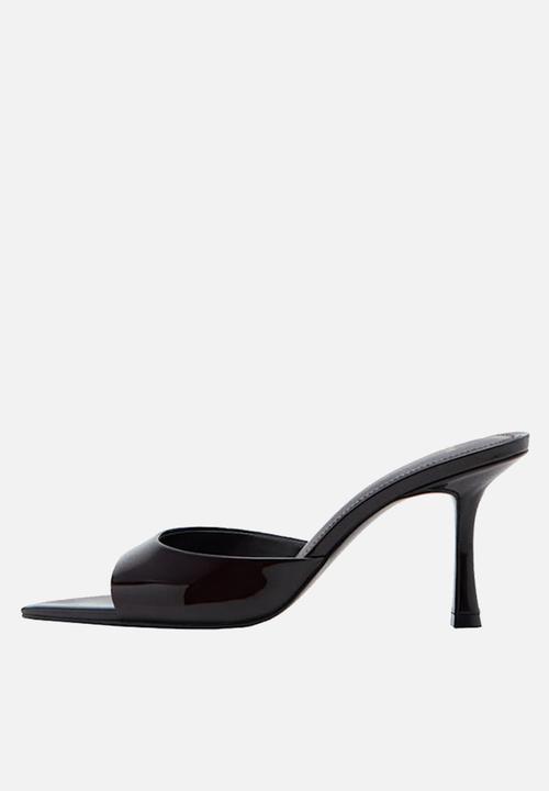 MANGO - Pepygr mule heel - dark red