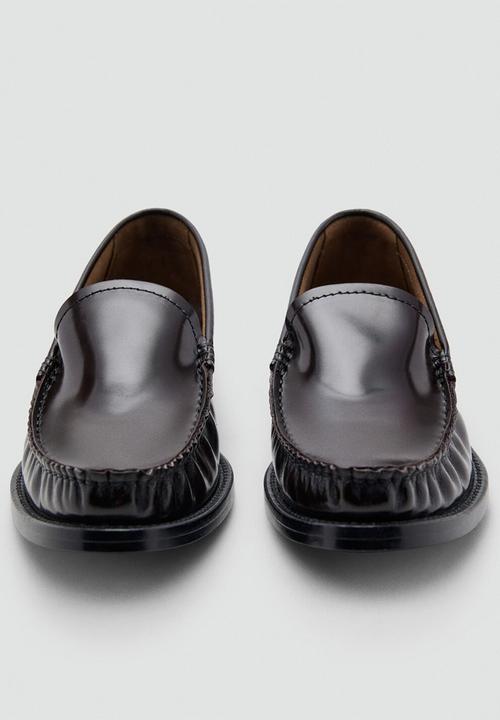 MANGO - Rodeo loafer - dark brown