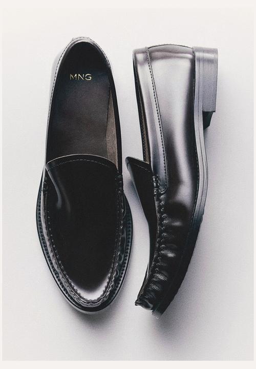 MANGO - Rodeo loafer - dark brown