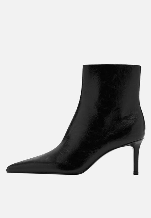 MANGO - Boots Valle ankle - black