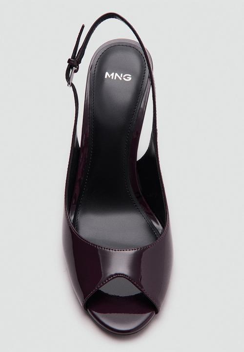 MANGO - Moet slingback - dark red