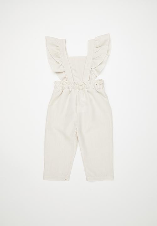 Pop Candy - Dungarees - off white