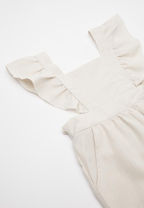 Pop Candy - Dungarees - off white