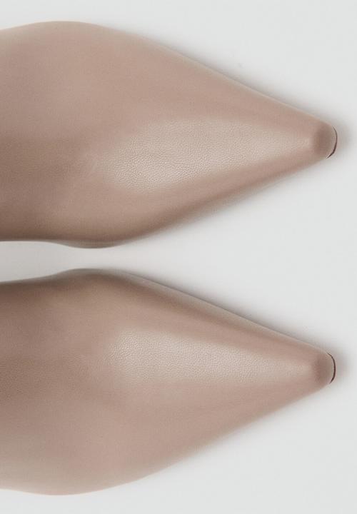 MANGO - Cobo ankle boot - light beige