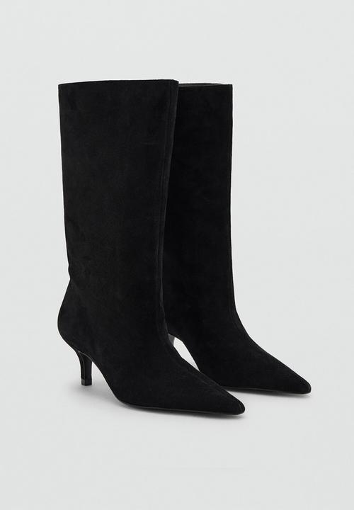 MANGO - After 1 ankle boot - black