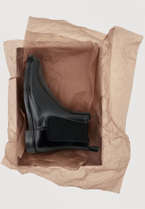 MANGO - Dide chelsea boot - black