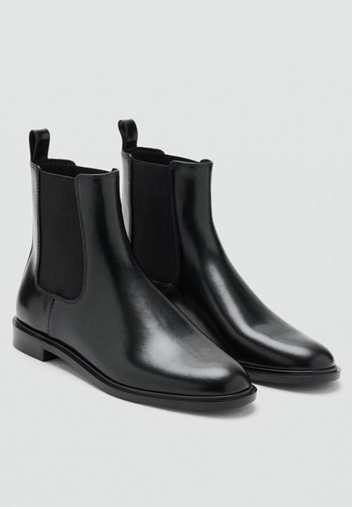 MANGO - Dide chelsea boot - black