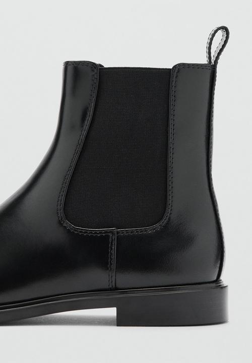 MANGO - Dide chelsea boot - black