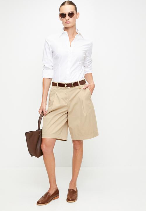 POLO - Wmn jordyn burmuda short - stone